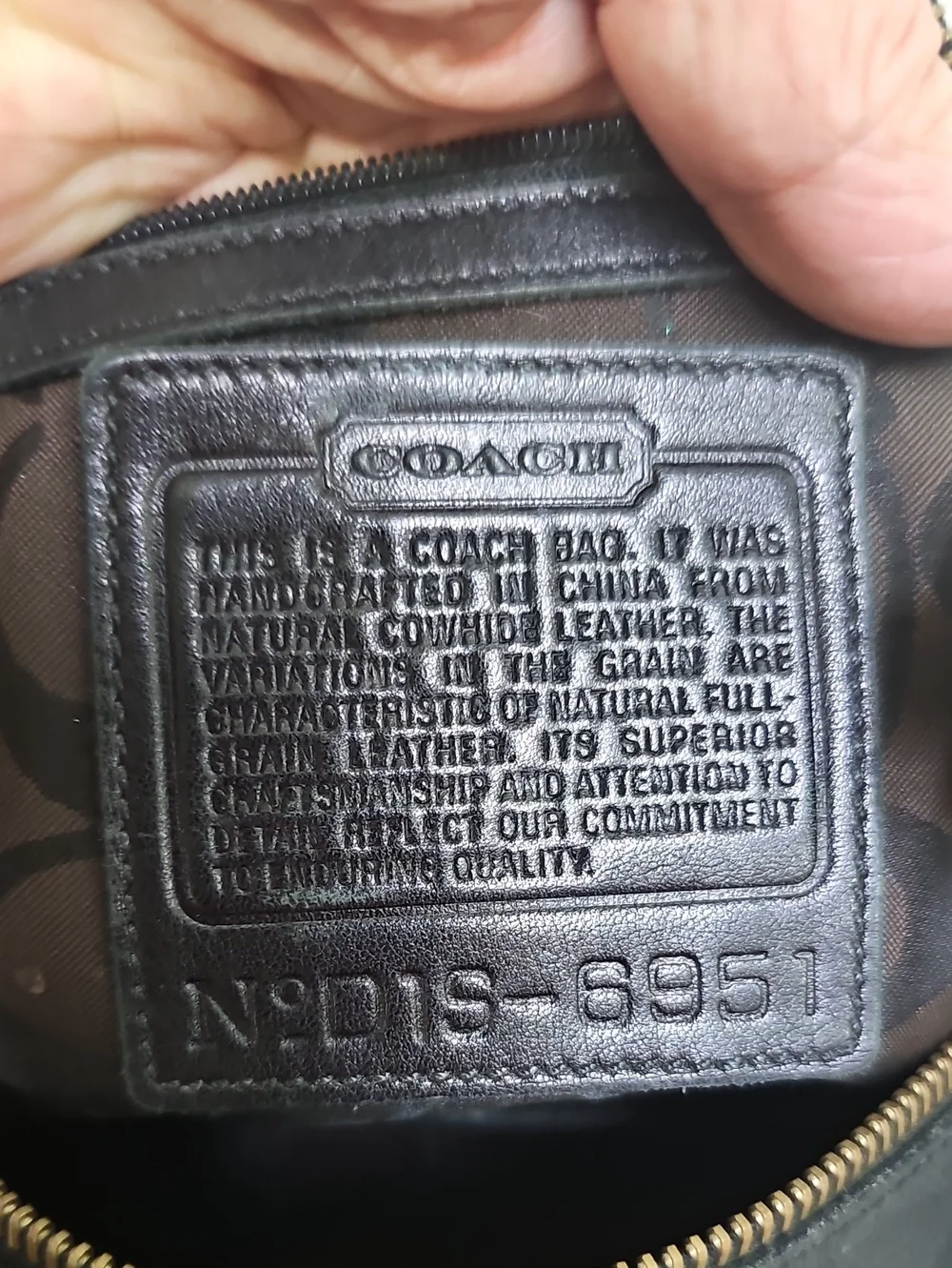 COACH 6951 VINTAGE AMANDA HOBO BAG BFPM-07-073